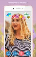 Flower Crown Photo Camera poster