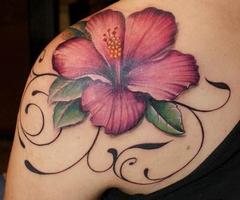 Flower Tattoo Affiche