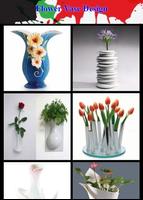 Flower Vase Design Affiche