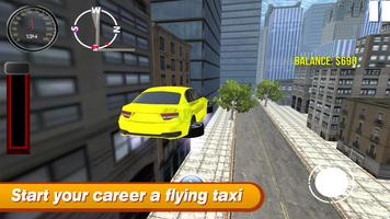 Flying Crazy Taxi Simulator Affiche