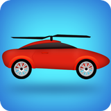 flying helicopter car آئیکن