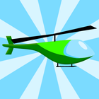 juegos volar helicopteros icono