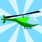 flying helicopter game icon