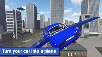 Flying Lada VAZ Simulator 3D Affiche