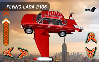 Flying Car Lada 2106 syot layar 1