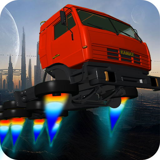 Flying Truck KAMAZ 3D