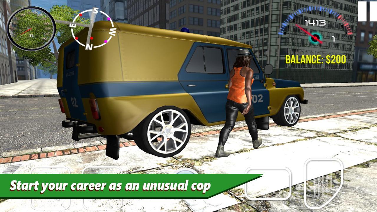 Flying Uaz Police Simulator for Android - APK Download