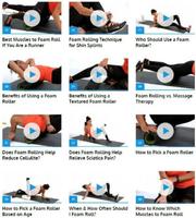 Foam Roller Exercices تصوير الشاشة 2