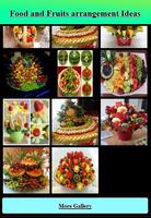 Food and Fruits arrangement Ideas syot layar 2