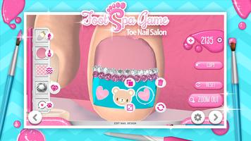 Foot Spa Game – Toe Nail Salon اسکرین شاٹ 3
