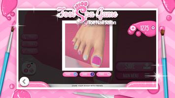 Foot Spa Game – Toe Nail Salon Ekran Görüntüsü 1