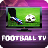 Football TV ícone