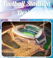 Football Stadium Design Affiche