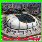 Futbol stadyumu tasarımı simgesi