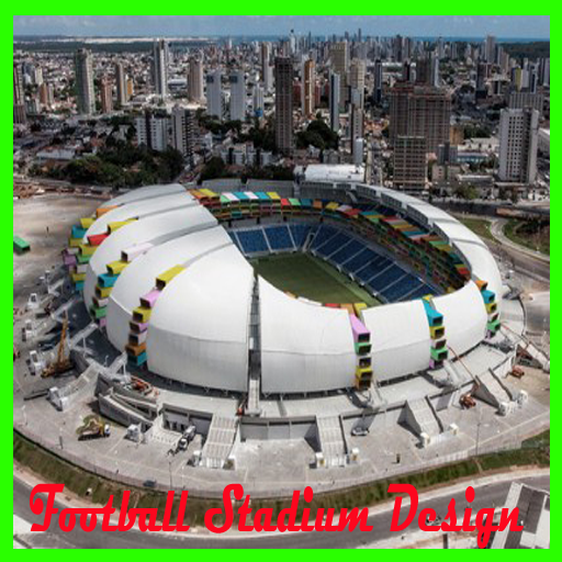 Design do estádio de futebol