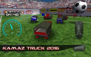 Football Race Kamaz Truck 2016 Ekran Görüntüsü 2