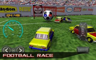 Football Race Lada 2106 poster