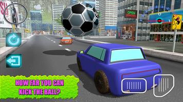 Football on Car League City ภาพหน้าจอ 2