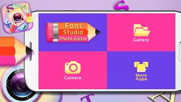 Font Studio Photo Editor اسکرین شاٹ 1