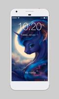 Unicorn Lock Screen poster