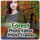 Forest photo editor- Frames, Background icône