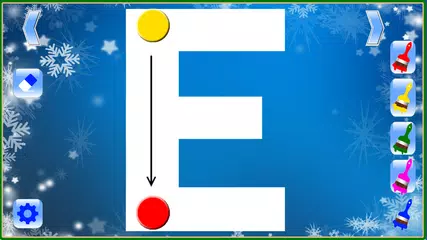 Скачать Учимся писать английские буквы APK