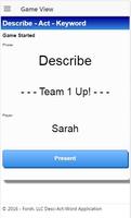 Describe Act Keyword Local Screenshot 2
