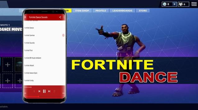 fortnite dance soundboard music poster - music fortnite dance