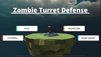 Zombie Turret Defense Affiche