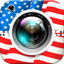 4th of July Photo Editor - American Flag Stickers APK