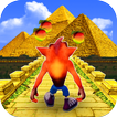 Adventure Crash In Temple Pyramid