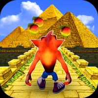 Adventure Crash In Temple Pyramid Cartaz