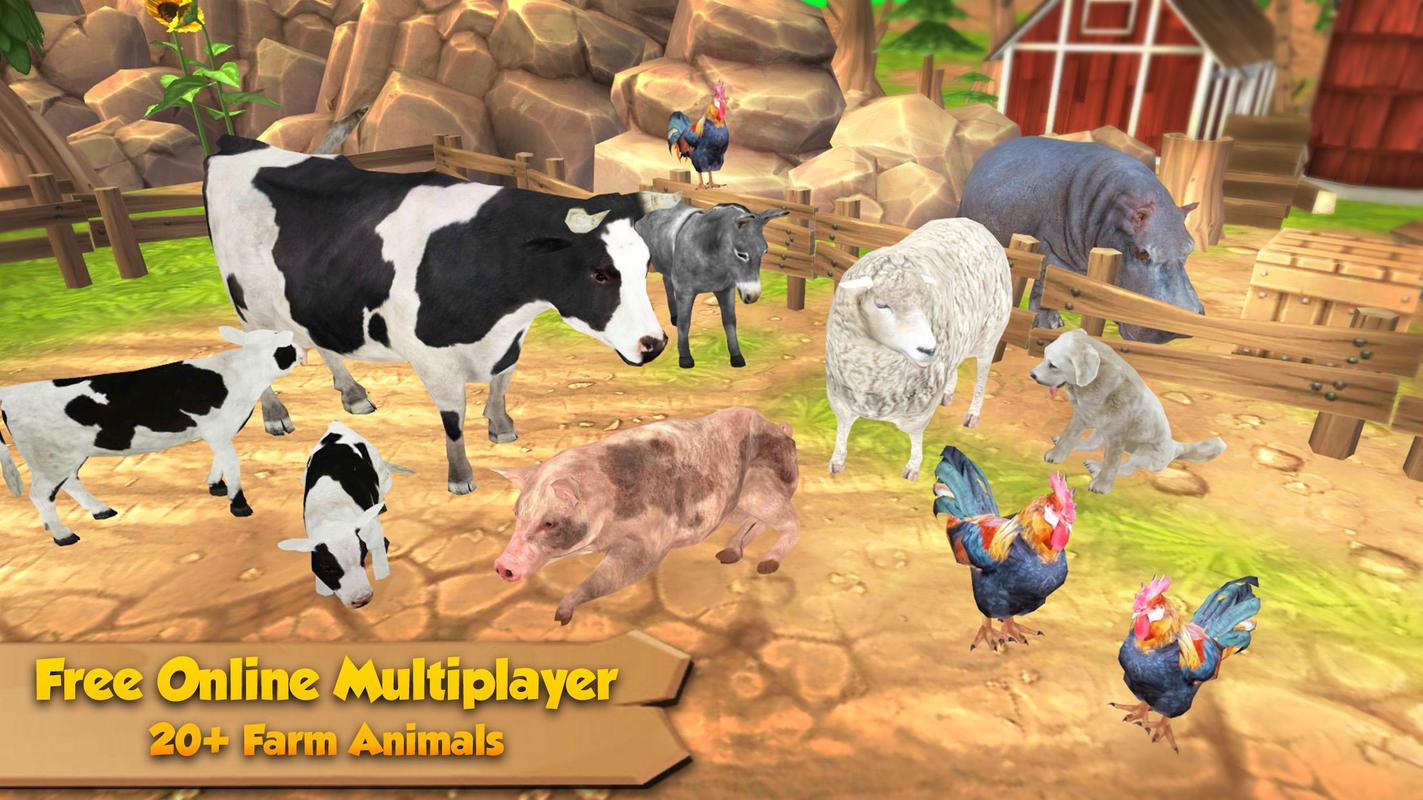 Farm Animal Family Online Sim for Android APK Download