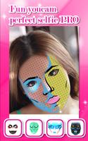 برنامه‌نما Selfie Face Mask Photo Editor عکس از صفحه