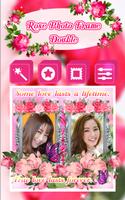 برنامه‌نما Rose Photo Frame Double عکس از صفحه