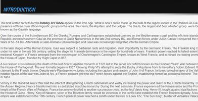 History of France screenshot 1