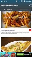 French fries recipe videos capture d'écran 1