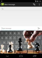 Chess Keyboard Themes Plakat