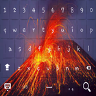 Volcano Keyboard Themes icône