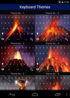 Volcano Keyboard Themes imagem de tela 2