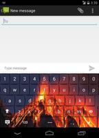 Volcano Keyboard Themes Ekran Görüntüsü 1