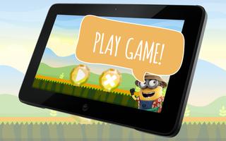 Kids Hopper Minion Jump runner Game الملصق