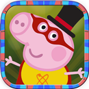 Pig Blocky pePPa Jump ruNNer Game APK