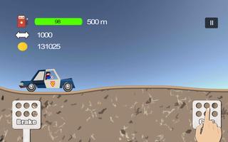 Super Car Race Climb HILL herO maN Game Screenshot 1