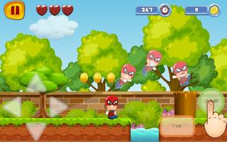 Super Spider Land Game HerO maN ภาพหน้าจอ 1