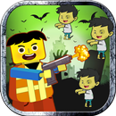 Zombie Defense in city legO Land APK