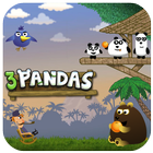 3 Panda Escape biểu tượng