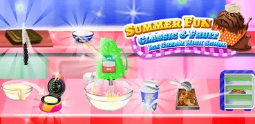 Summer Fun - Classic & Fruit Ice Cream High School