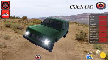 Offroad 4x4 Russian Lada Niva Crash Test 3D Plakat