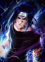 2048 Sasuke Uchiha पोस्टर